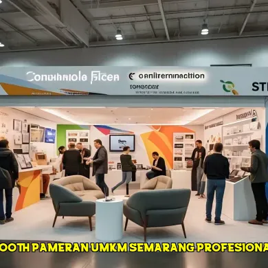 booth pameran umkm semarang profesional